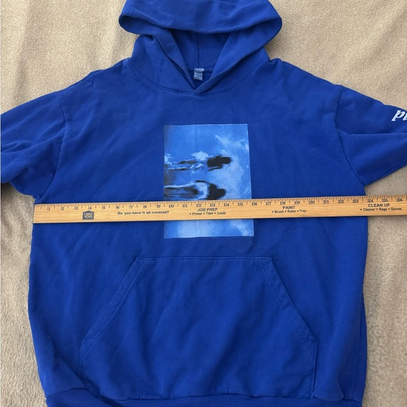 Harry Hudson Merch Hihfy Blue Hoodie Men Size Large RARE - Picture 5 of 8